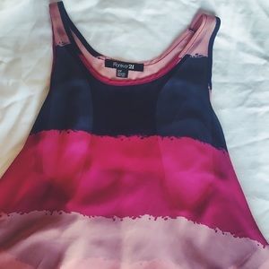 Forever 21 striped tank top